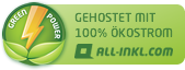 all-inkl - Hosting mit 100% Ökostrom